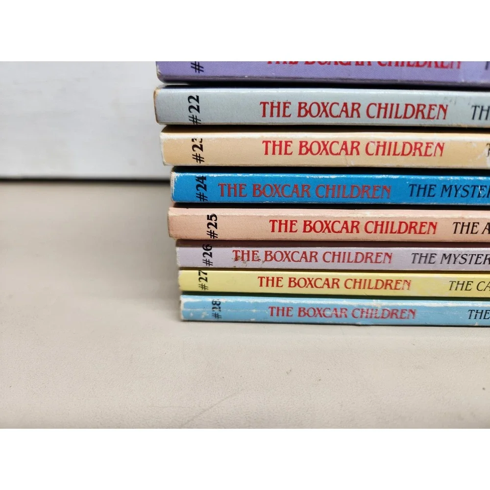 Lot of (19) The Boxcar Children Books Kids Paperback Mystery Series ~ Good